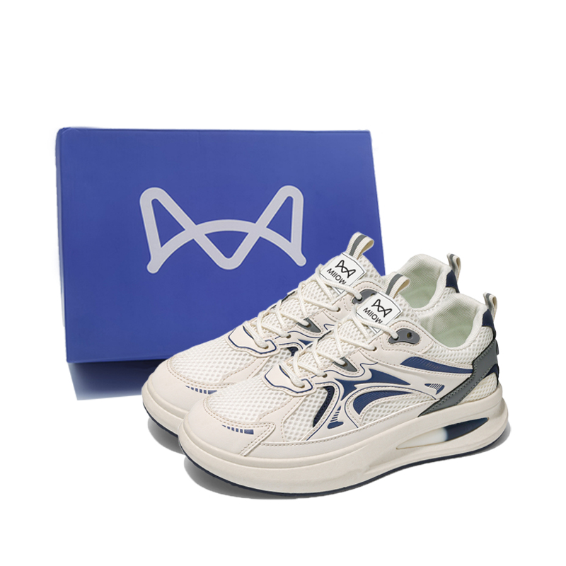 

Низкие повседневные туфли мужские MIIOW, Beige Blue