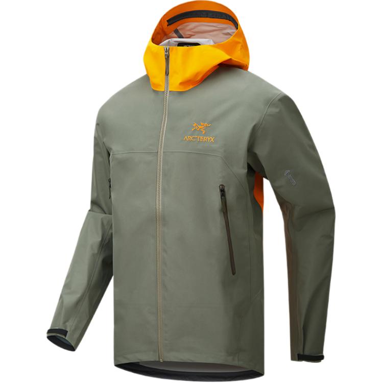 

Arcteryx Ветровка BETA Мужская Синяя и Желтая, Dusty Green/Flame Yellow/Forage/Ignite