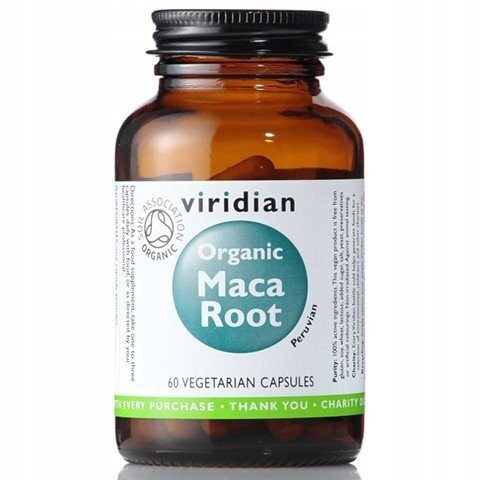 

Viridian, Органический корень маки, 60 капсул.