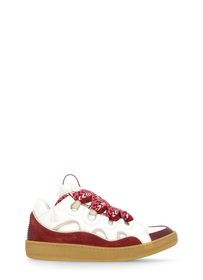 

Белые кроссовки Curb Lanvin