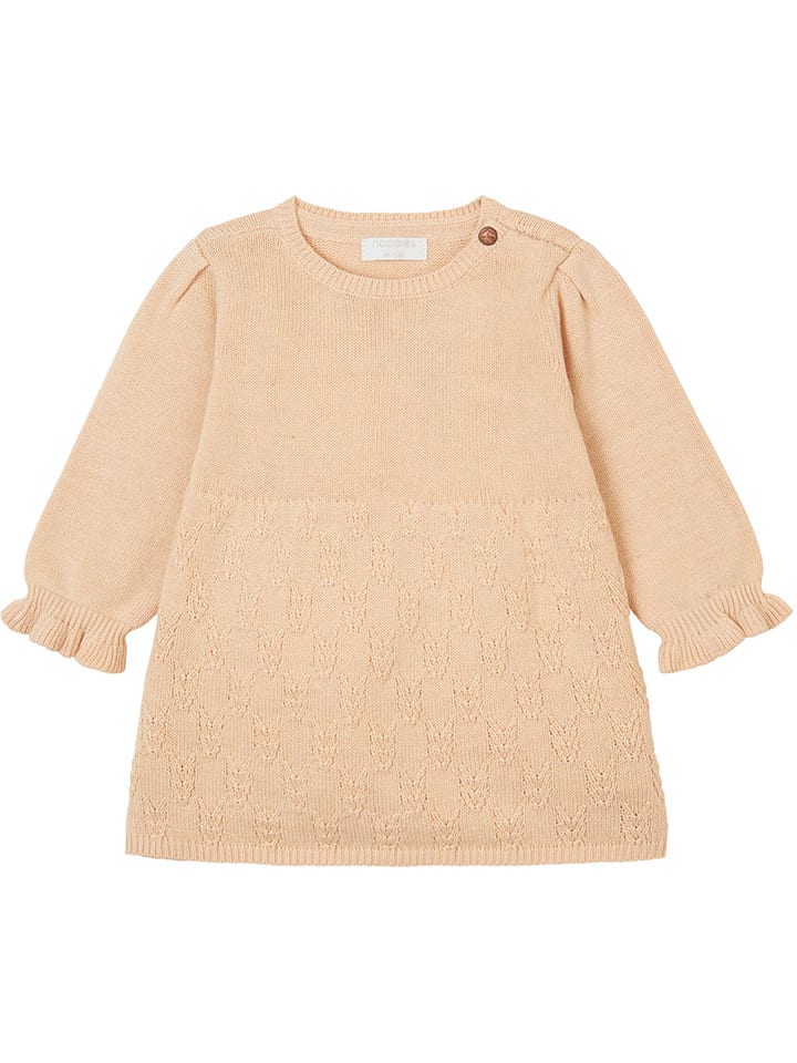 

Noppies Вязаное платье "Фасния" бежевого цвета