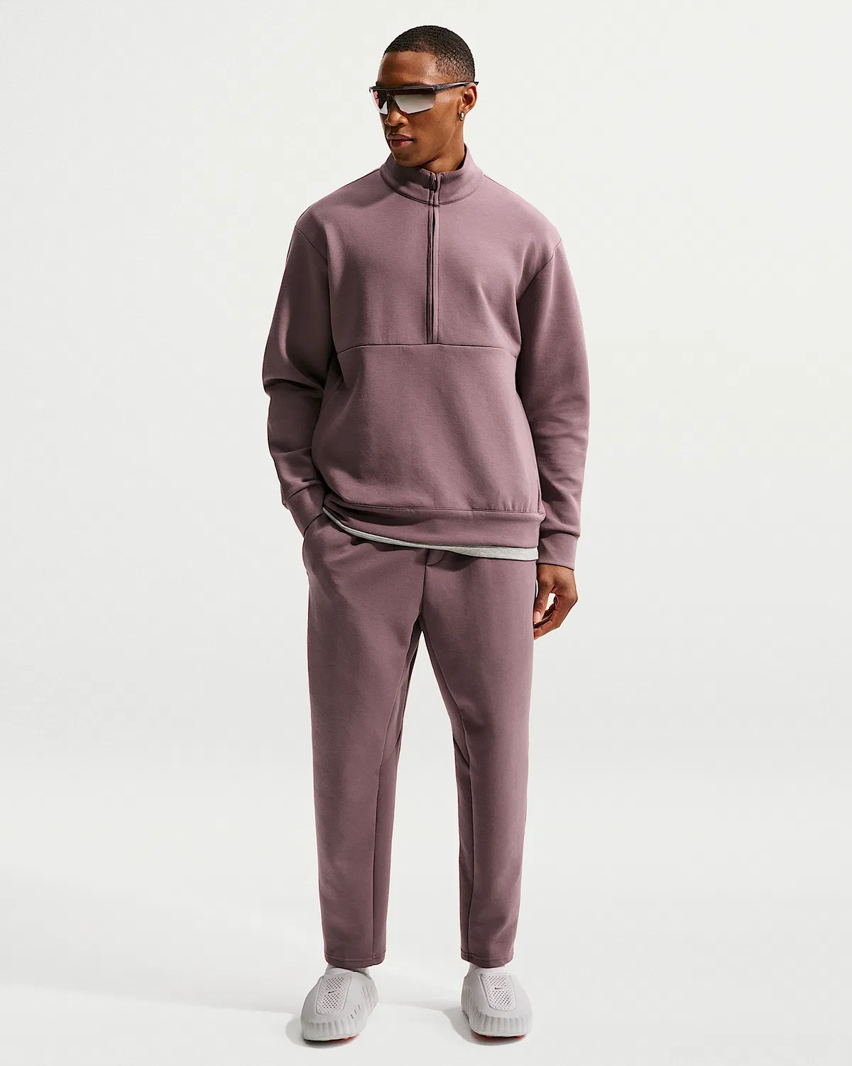 Мужские штаны Dri-FIT Nike 24.7 ImpossiblySoft, Tattoo/Black/Burgundy Crush