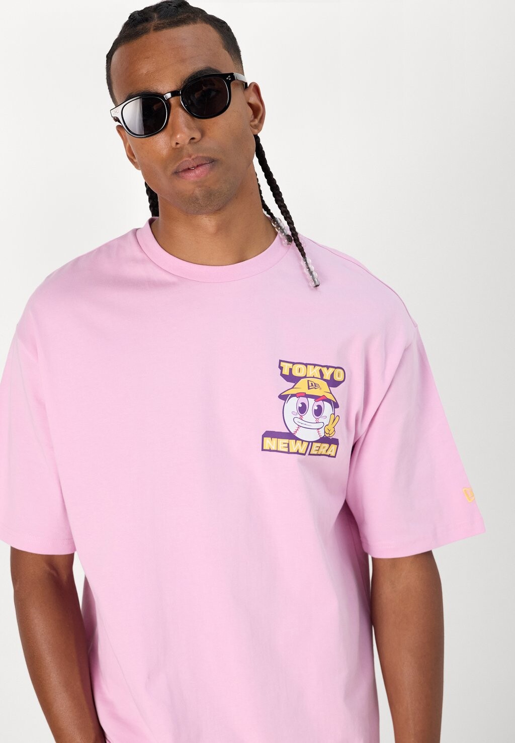 

Футболка с принтом LOCATION GRAPHIC TEE New Era, синий