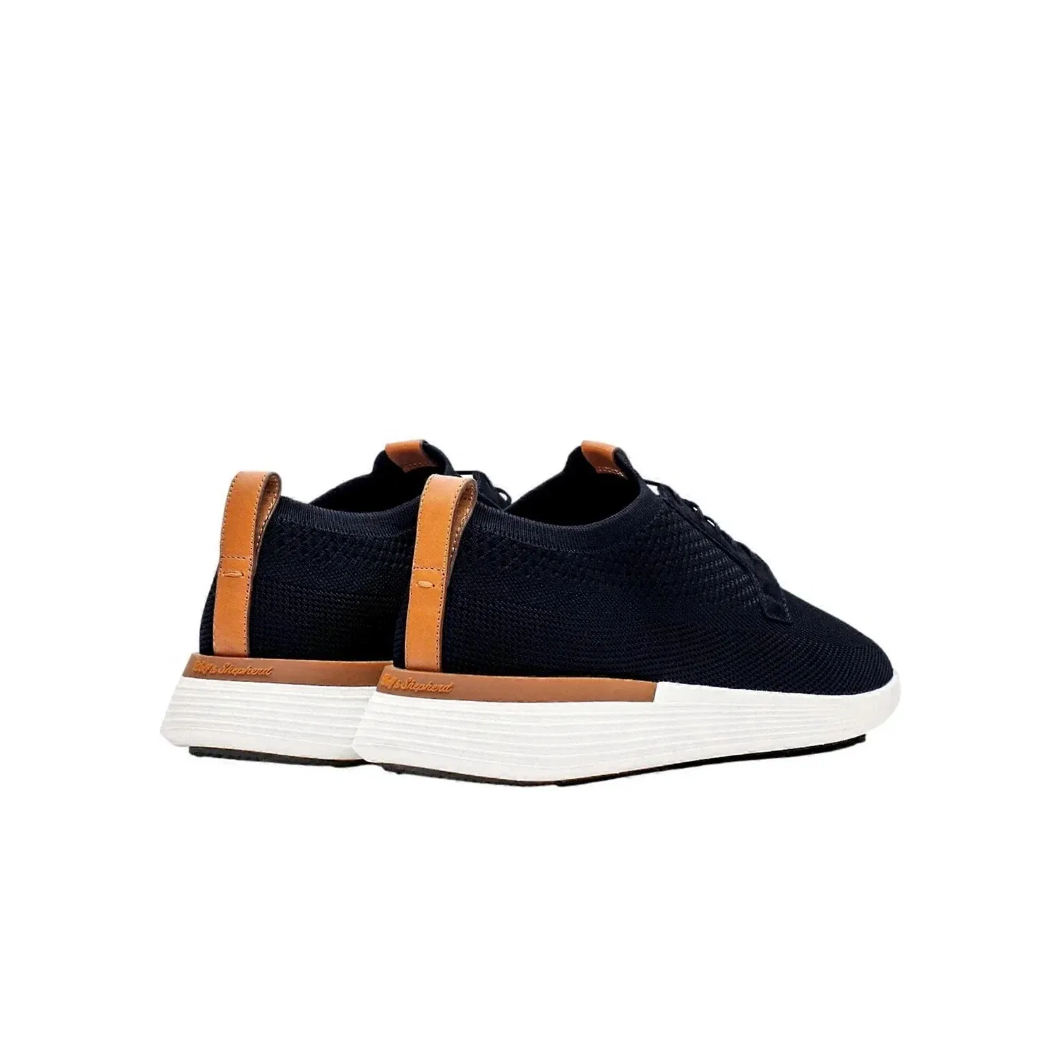 Мужские туфли Wolf & Shepherd SwiftKnit Derby Navy Square Toe Dress Shoes HAWK2065 — фото 3