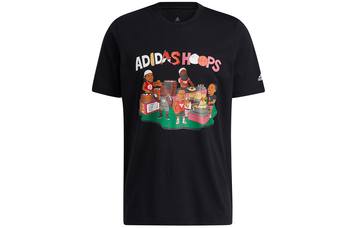 

Футболка мужская черная Adidas, черный