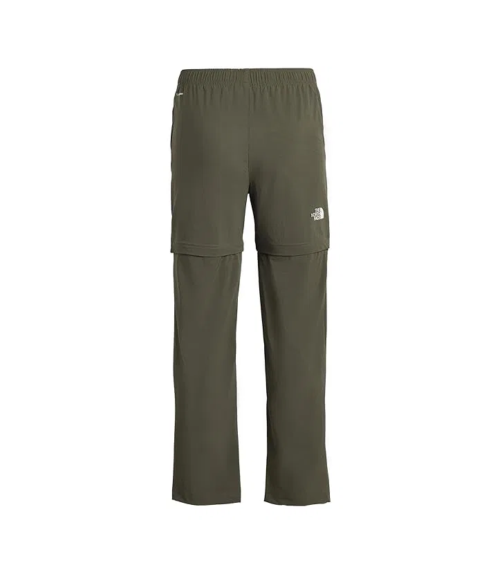 Брюки треккинговые трансформируемые Lightweight Convertible Hike Pants The North Face Kids, New Taupe Green — фото 2