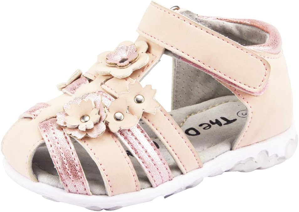 

Сандалии с открытым носком и ремешком от The Doll Maker, розовый