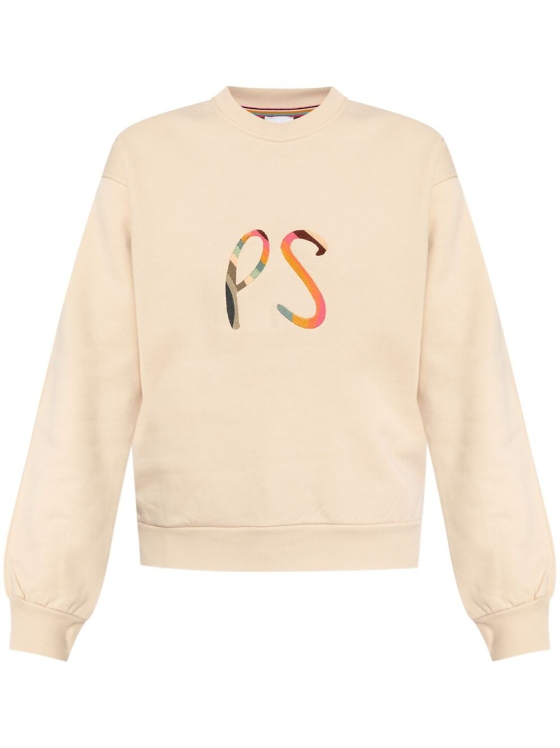 

PS Paul Smith толстовка Spray Swirl из органического хлопка, нейтральный цвет