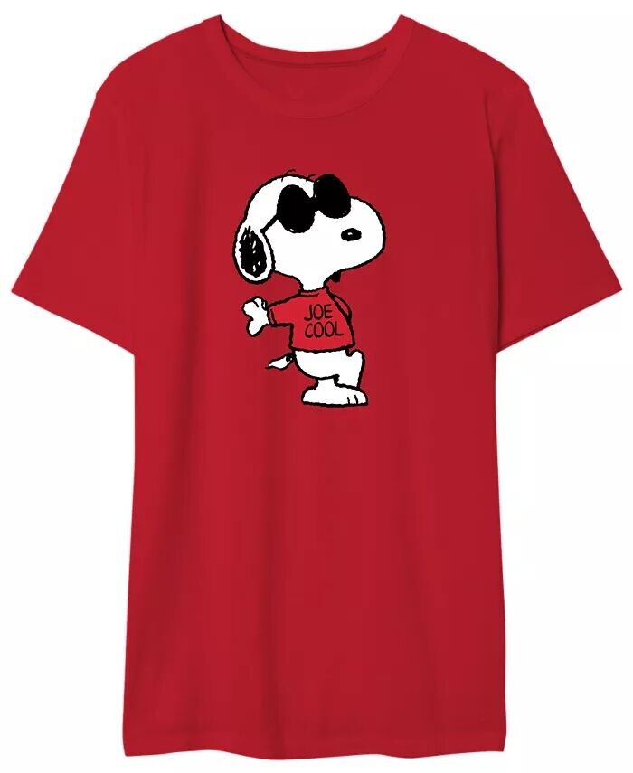

Футболка Peanuts для мужчин Joe Cool AIRWAVES, красный