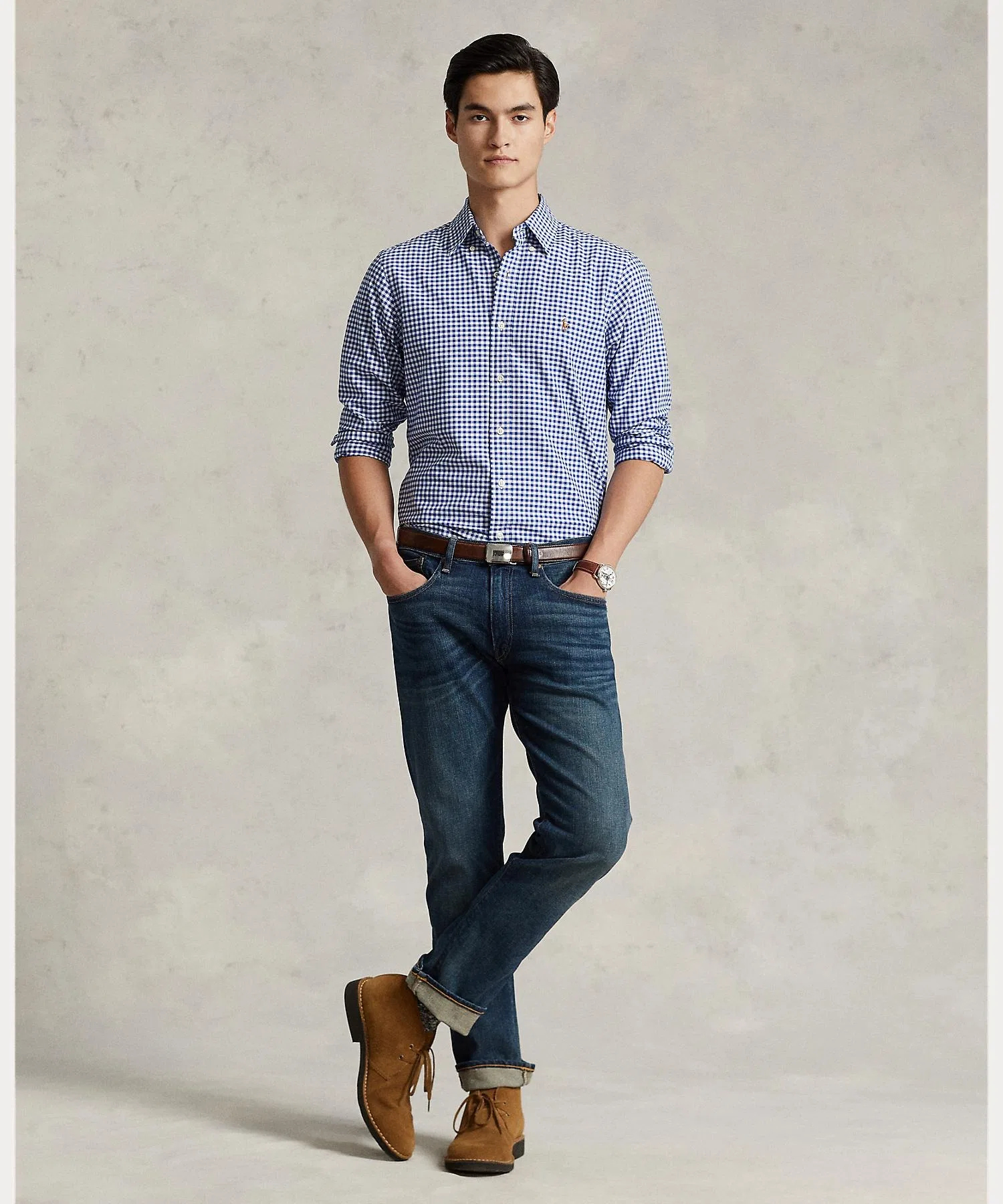 Мужская рубашка Polo Ralph Lauren Classic Fit — фото 2