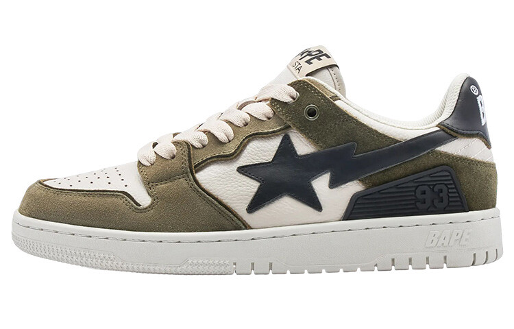 Купающаяся обезьяна Bape SK8 Sta Olive (2022)
