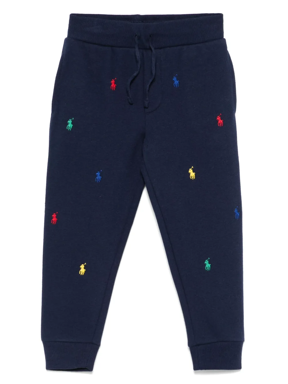 

Спортивные брюки с логотипом Polo Pony POLO RALPH LAUREN KIDS, синий
