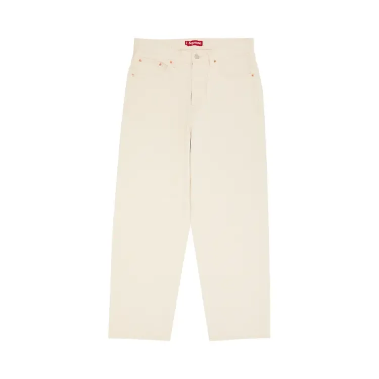Джинсы Supreme Baggy Selvedge Jean 'Natural', кремовый