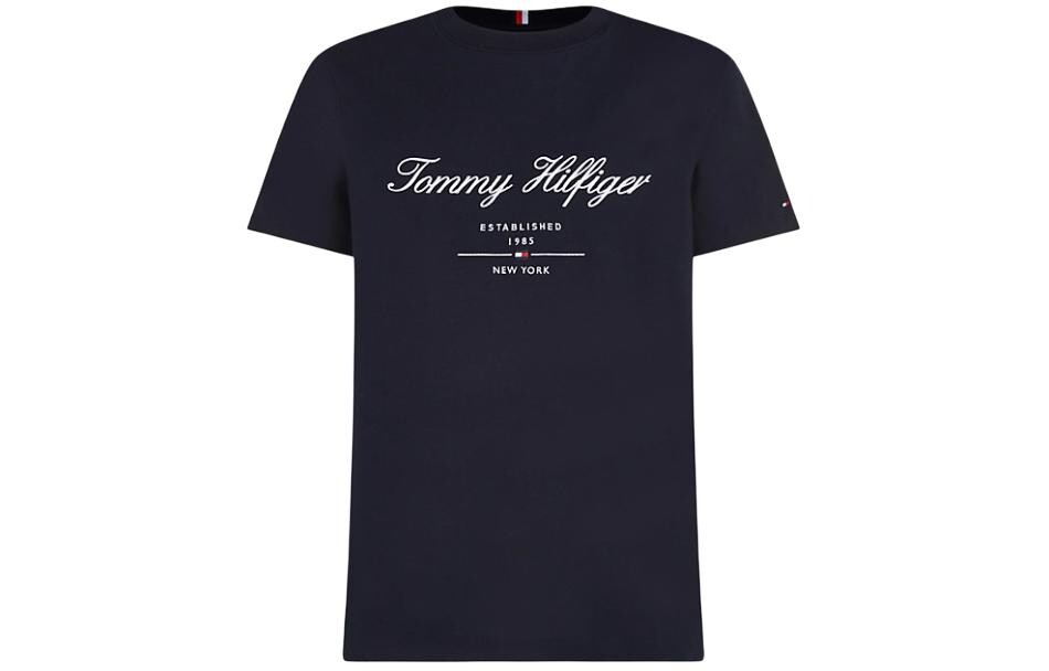 

Футболка мужская черная Tommy Hilfiger, черный
