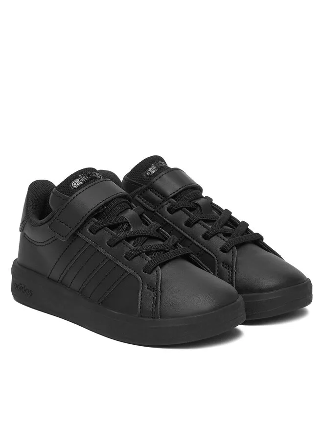 Adidas Кроссовки Grand Court 3.0 El C KK3790 черные — фото 2