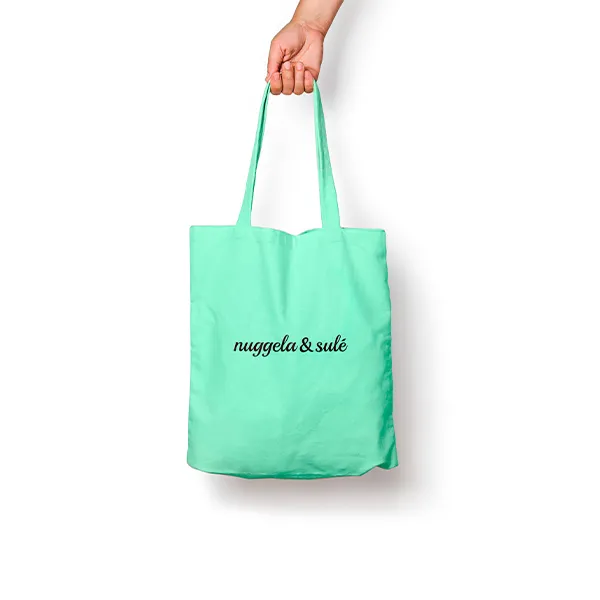 

Многоразовая хлопковая сумка Tote Bag - Verde Menta Nuggela & Sulé, 1 UD