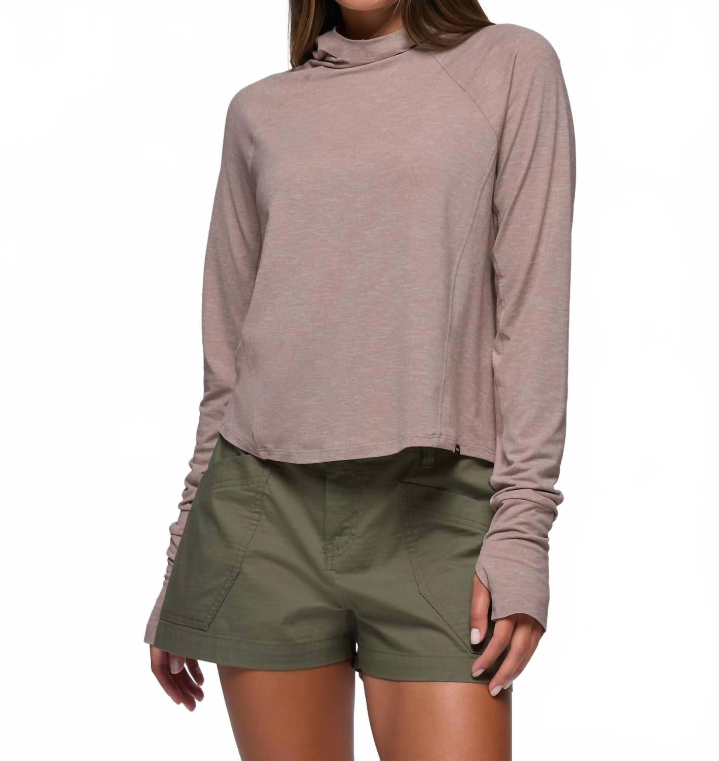 

Толстовка Sol Searcher Sun с капюшоном в цвете Shroom Prana, Shroom