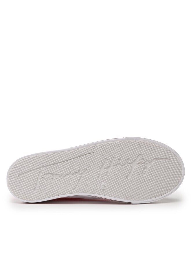 Тканевые кроссовки Low Cut Lace-Up T3A9-32677-0890313 Tommy Hilfiger, розовый — фото 4