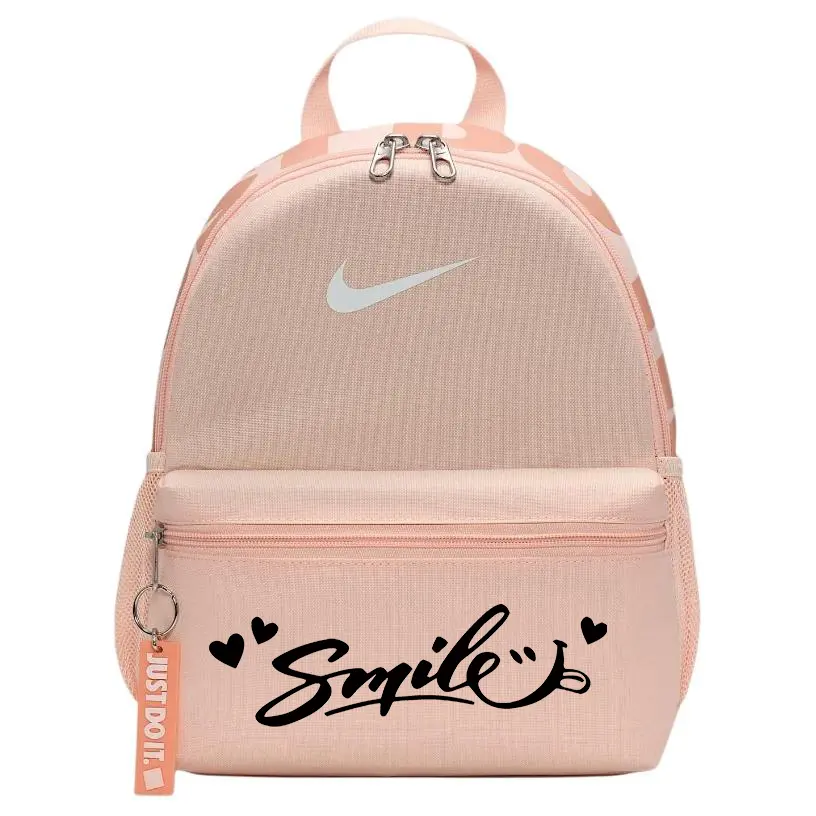 

Nike Тканевый рюкзак унисекс кораллово-красный и абрикосово-желтый, Smile Theme