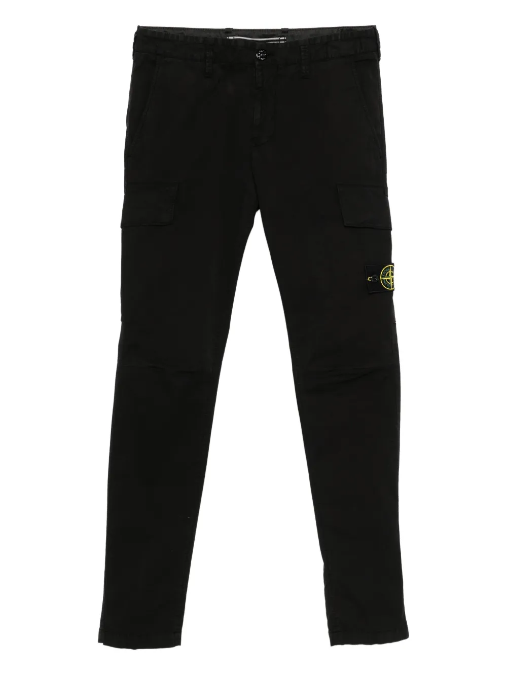 

Брюки карго с нашивкой Compass Stone Island, черный