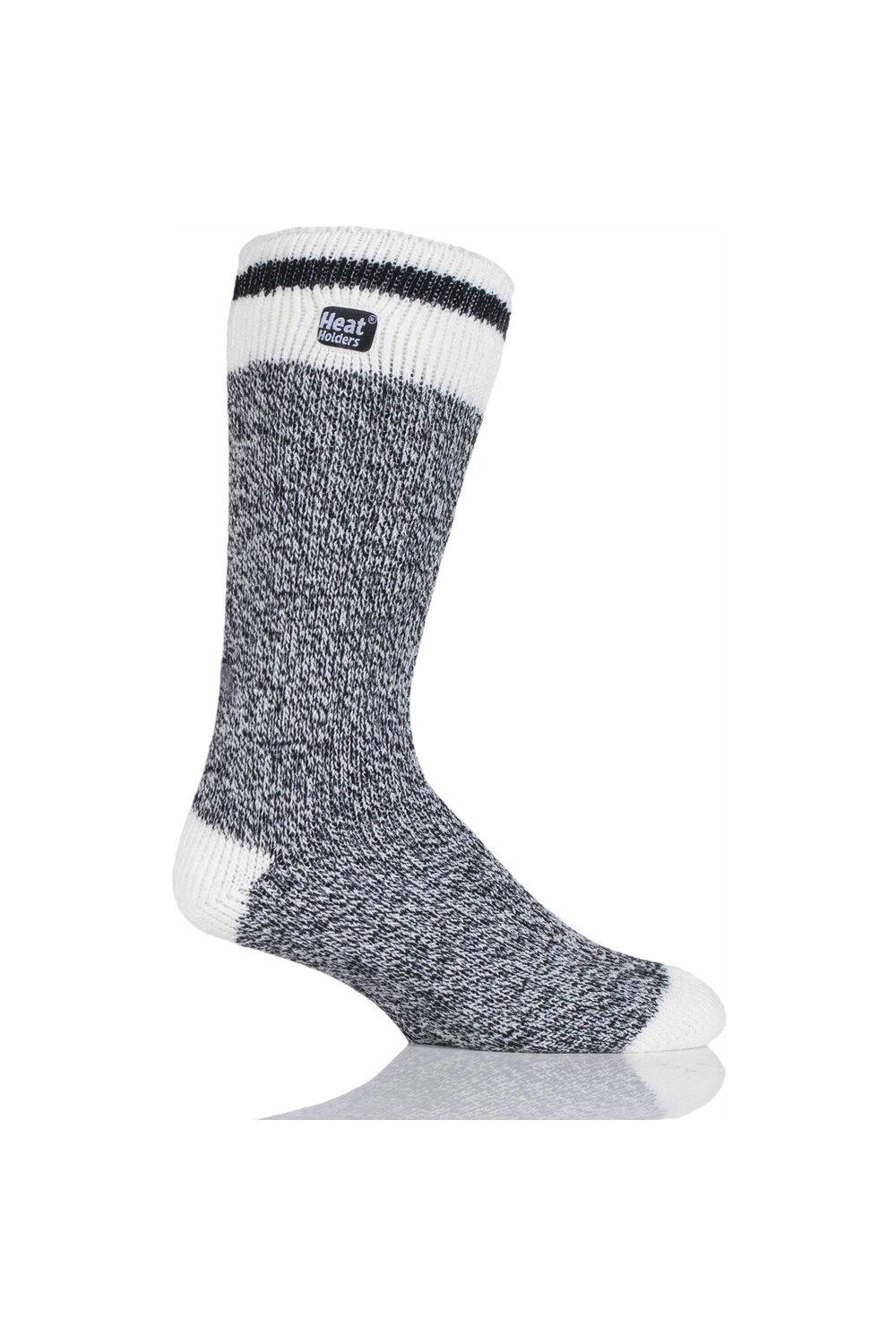 

1 пара однотонных термоносков с рисунком 2.3 TOG SOCKSHOP Heat Holders, черный