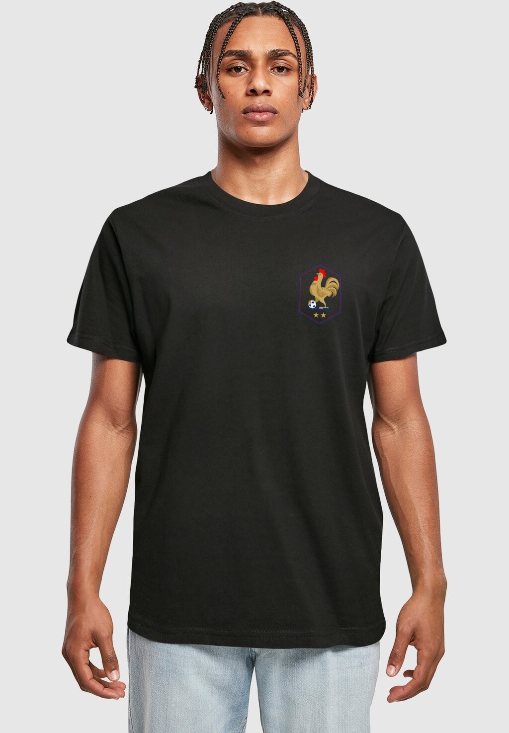 

Футболка с принтом ÉQUIPE TRI COLOR 2.0 TEE Mister Tee, черный