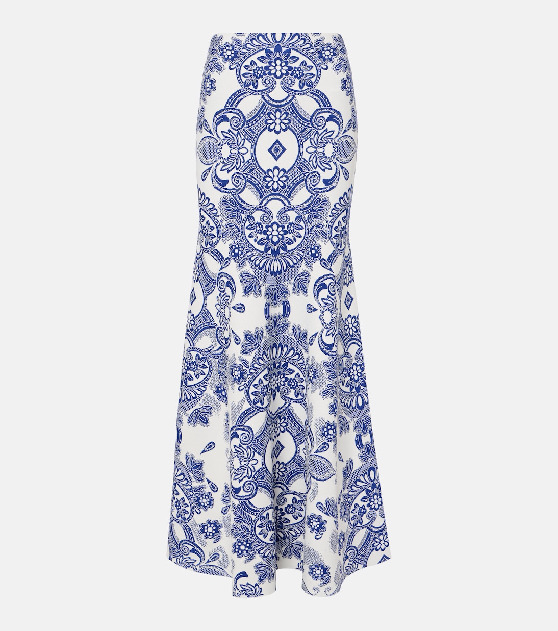 

Юбка макси из жаккарда Etro, синий