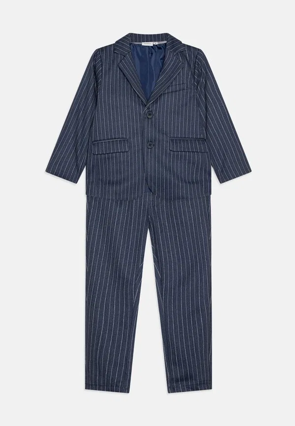 Брюки nmmjoe comfort set Name It, Denim Blue/White