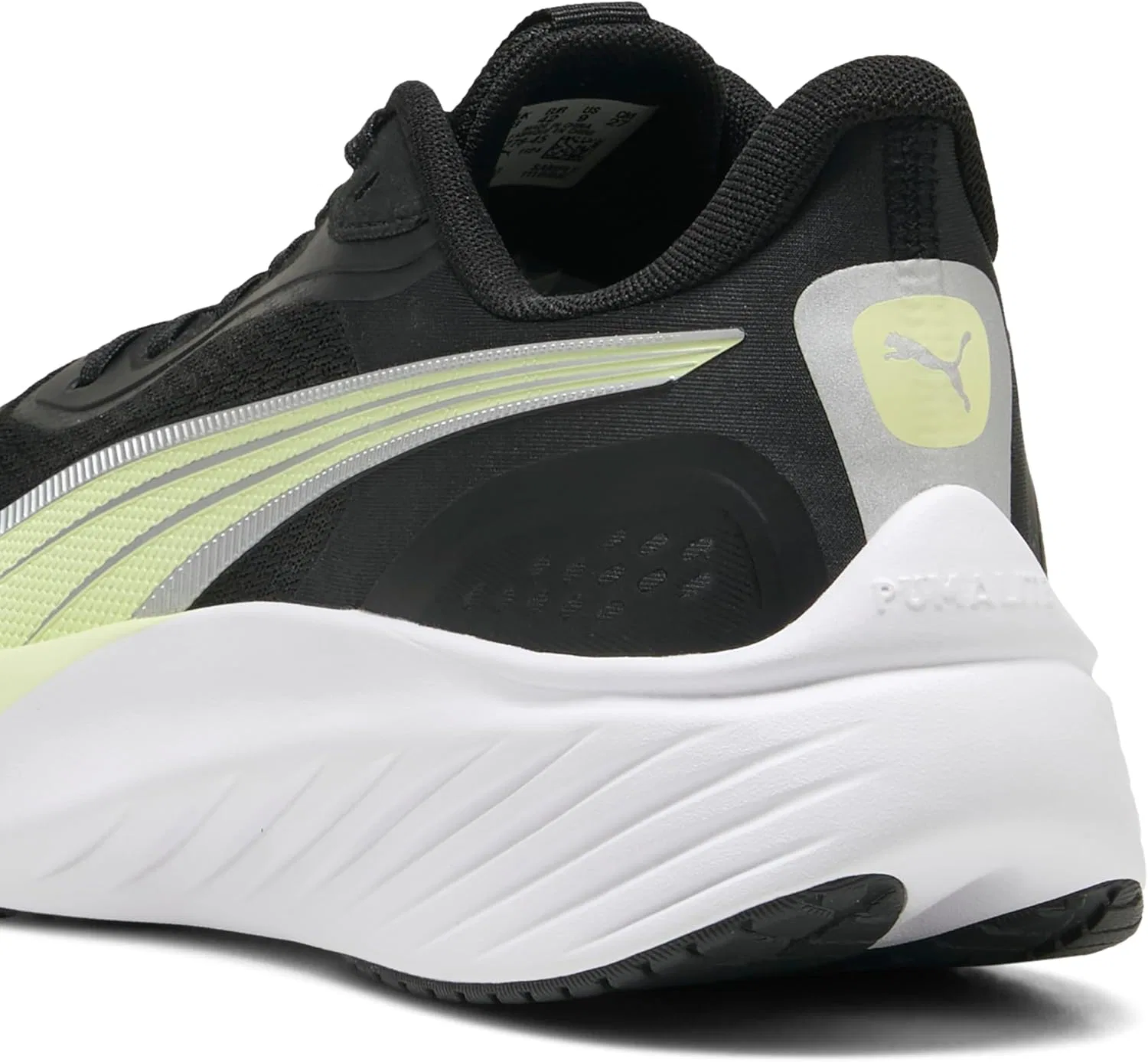 Кроссовки для бега Puma Pounce Lite Street Running Shoe унисекс, Puma Black Apple Spritz Puma White — фото 3