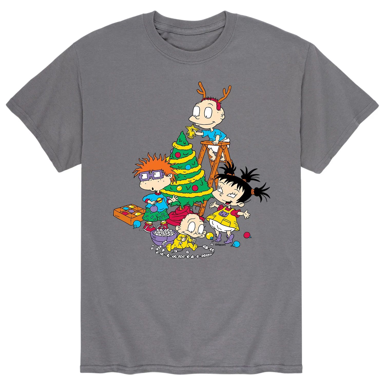 

Мужская футболка Rugrats Trim The Tree Licensed Character