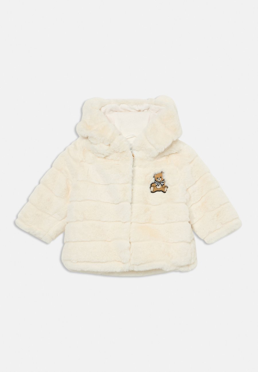 

Зимняя куртка MOSCHINO BABY HOODED JACKET, Cloud/Off-White