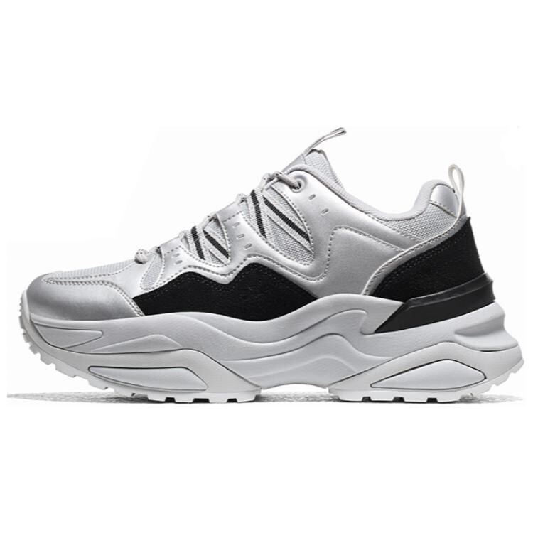 

Кроссовки CAMEL Chunky Sneakers Men Low-top Black/Sliver, черный/серебряный