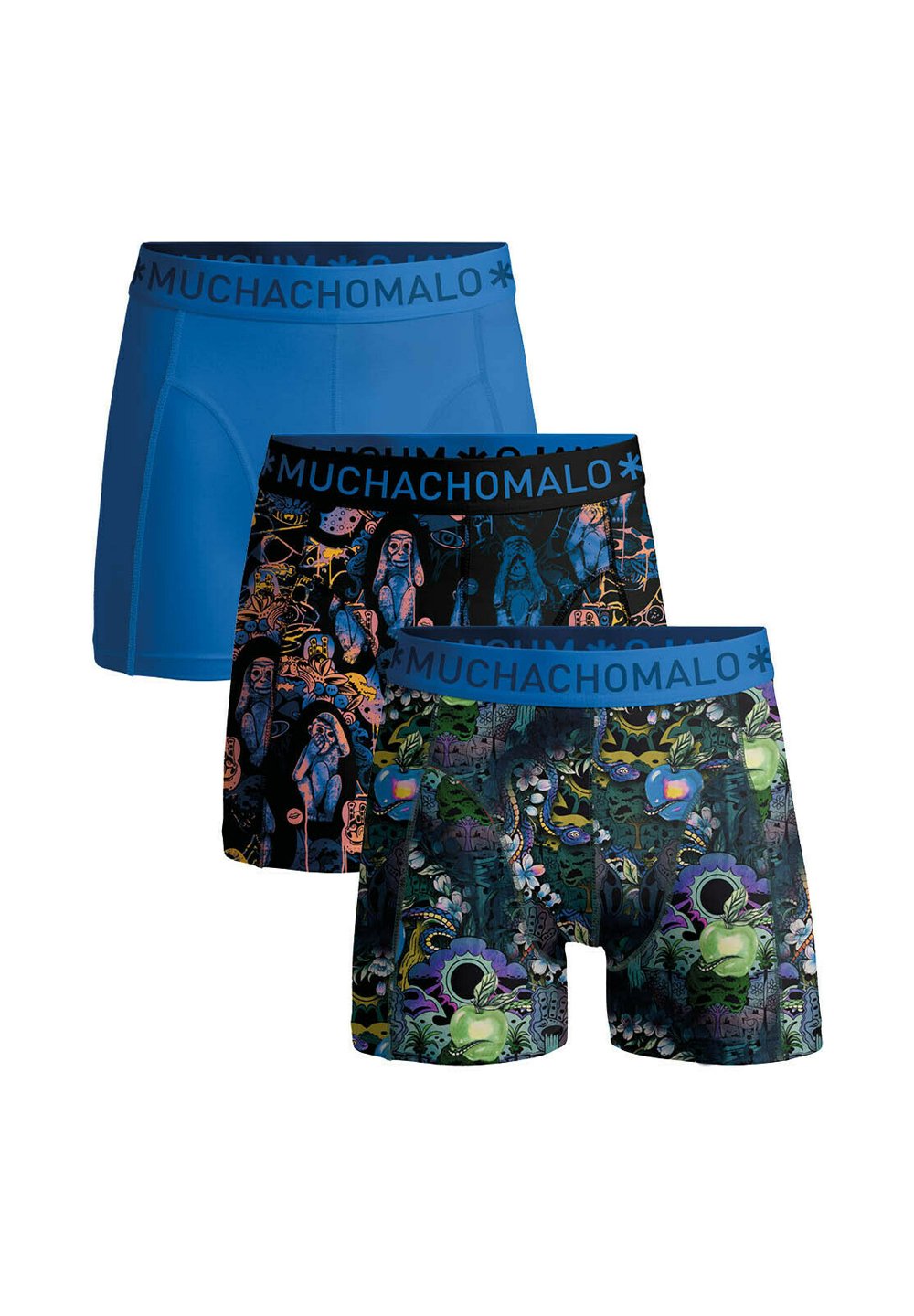 

Брюки 3-PACK FRUITNOEVIL MUCHACHOMALO, светло-голубой