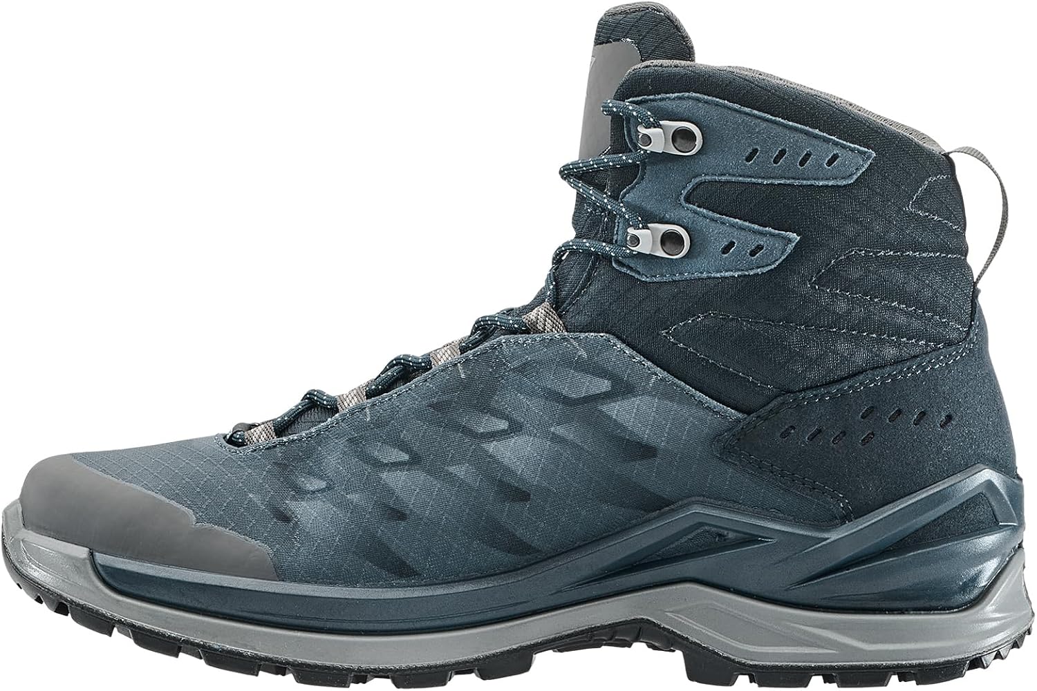 Ботинки LOWA средние Ferrox GTX Mid, зеленый/серый — фото 2