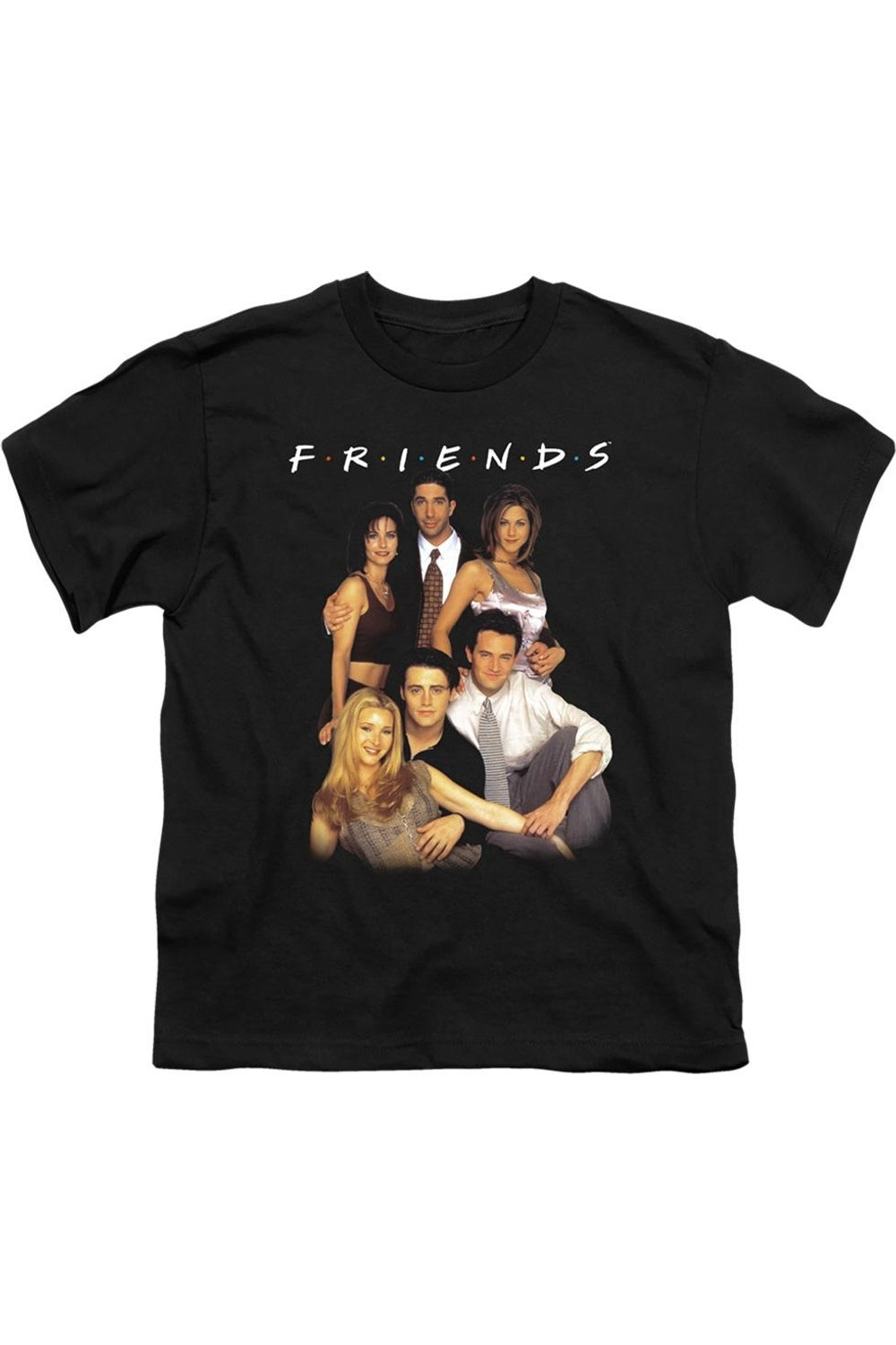 

Футболка с коротким рукавом Friends Stand Together для детей Gildan, черный