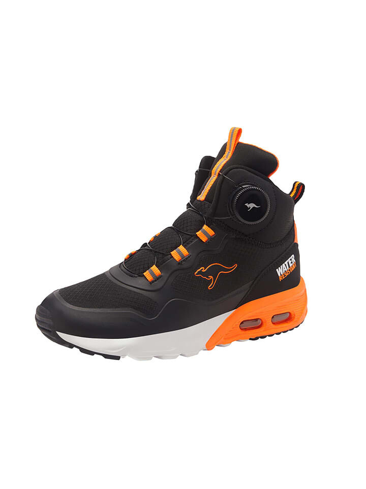 Высокие кроссовки Kangaroos KX Raptor Hi FX, цвет schwarz/orange — фото 2