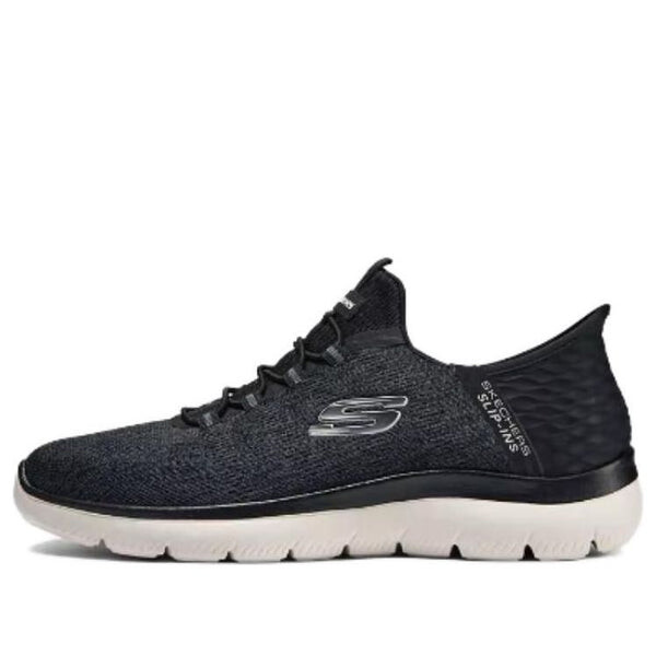 

Кроссовки slip-ins summits key pace 'black white' Skechers, черный