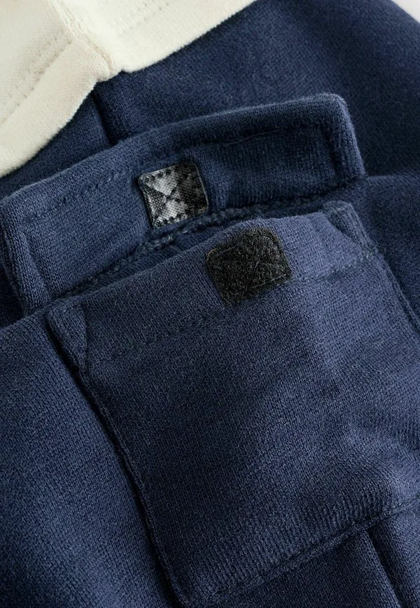 Комбинезон в университетском стиле стандартного кроя Baker By Ted Baker, Stone Navy Red — фото 4