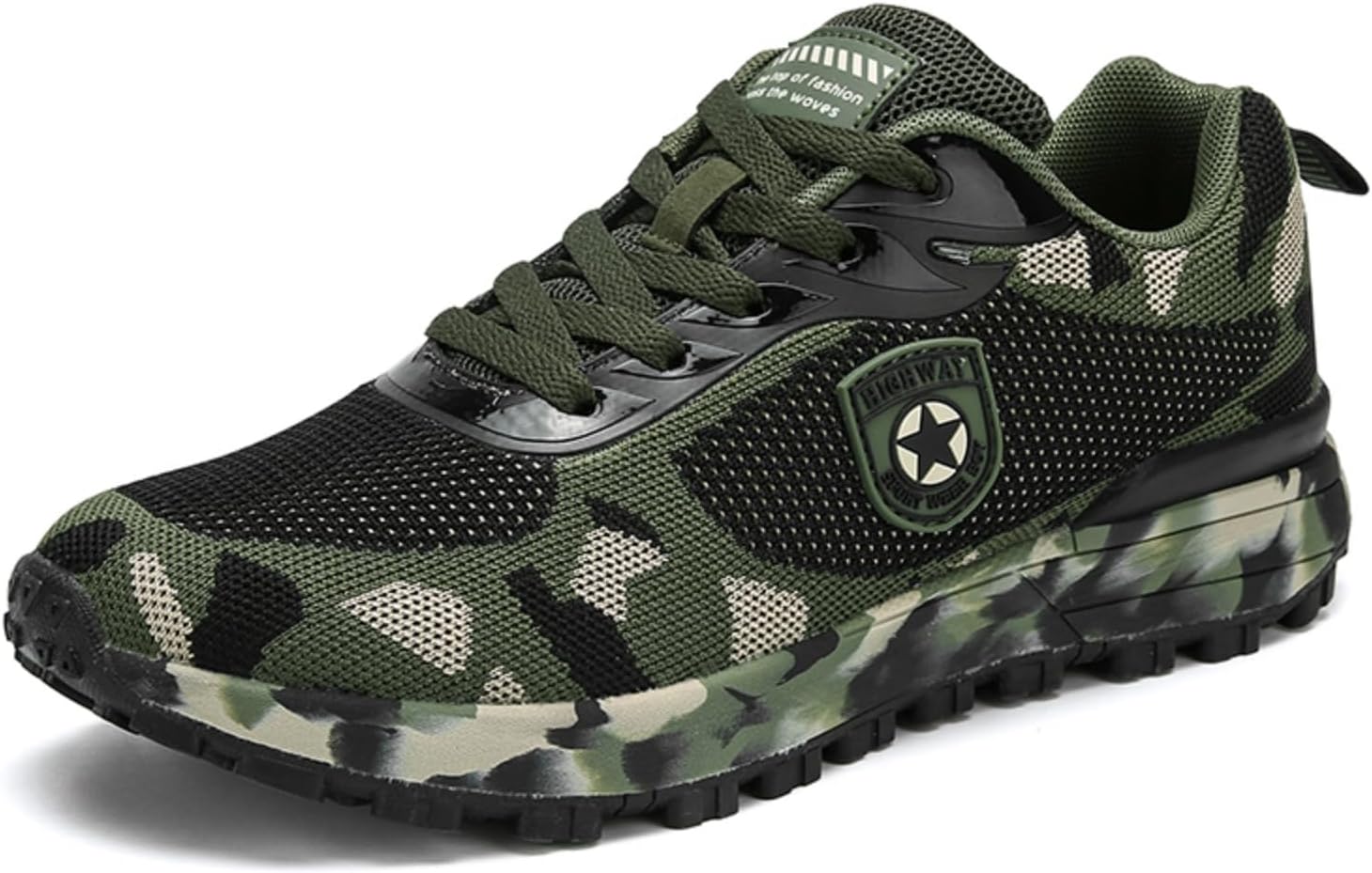 

Мужские кроссовки для бега - легкие трейловые кроссовки для мужчин, удобная спортивная обувь для походов и тренировок, стильные модные кроссовки для повседневной носки Wongtuli, зеленый