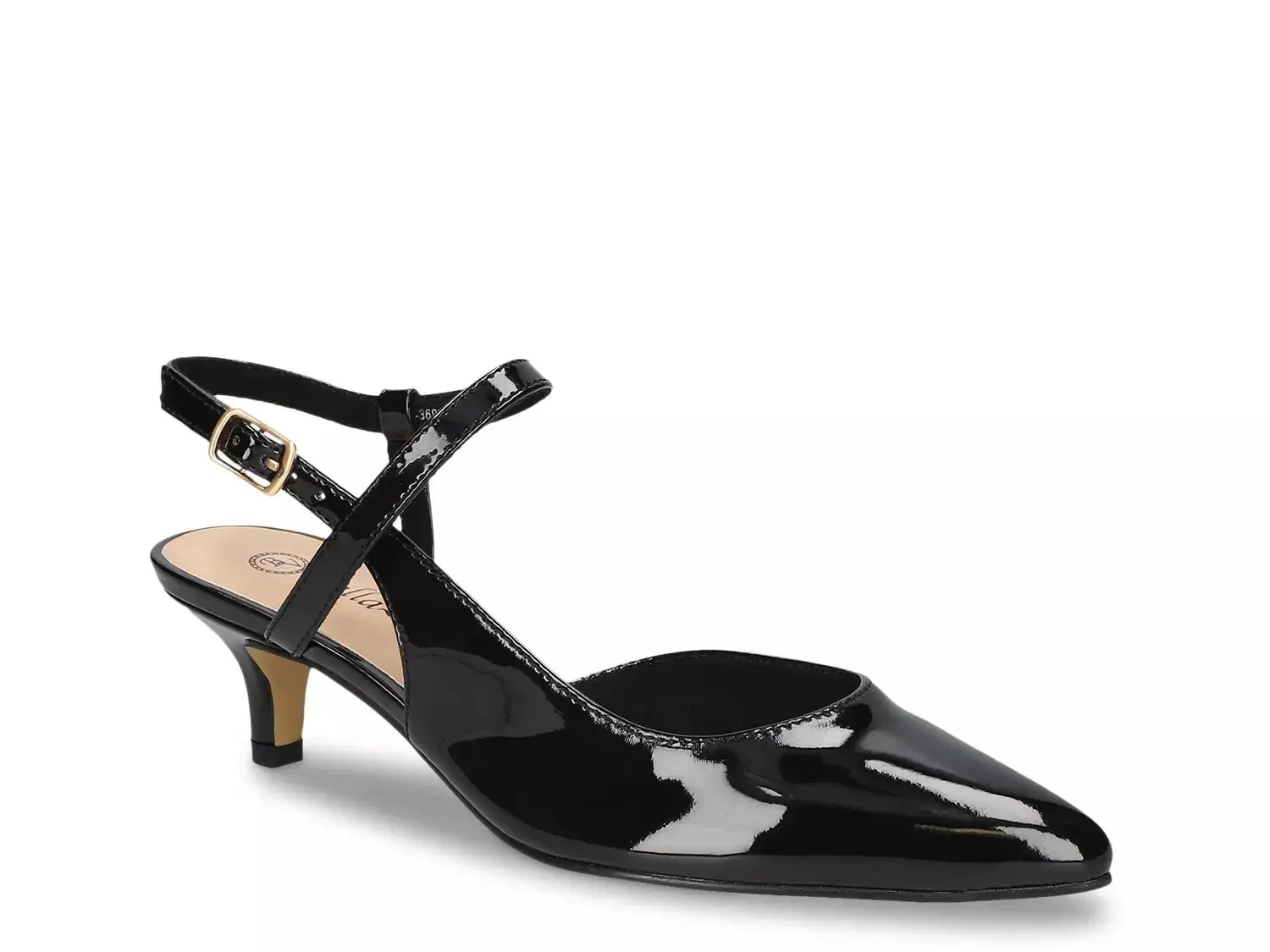 Bella Vita Kayce Pump, черный лак