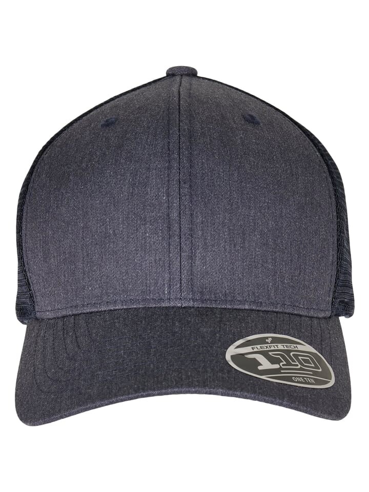 

Бейсболка Flexfit Trucker, цвет heather/navy