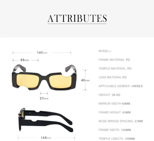 

Солнцезащитные очки в стиле хип-хоп квадратной формы для женщин и мужчин, с вырезом для линз, белые, синие, винтажные, с защитой от УФ-излучения MTZJH, Blue