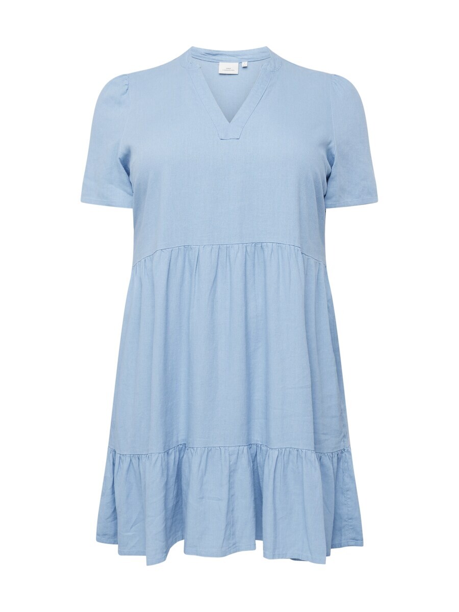 

Мини платье ONLY Carmakoma Dress TIRI, пыльно-голубой