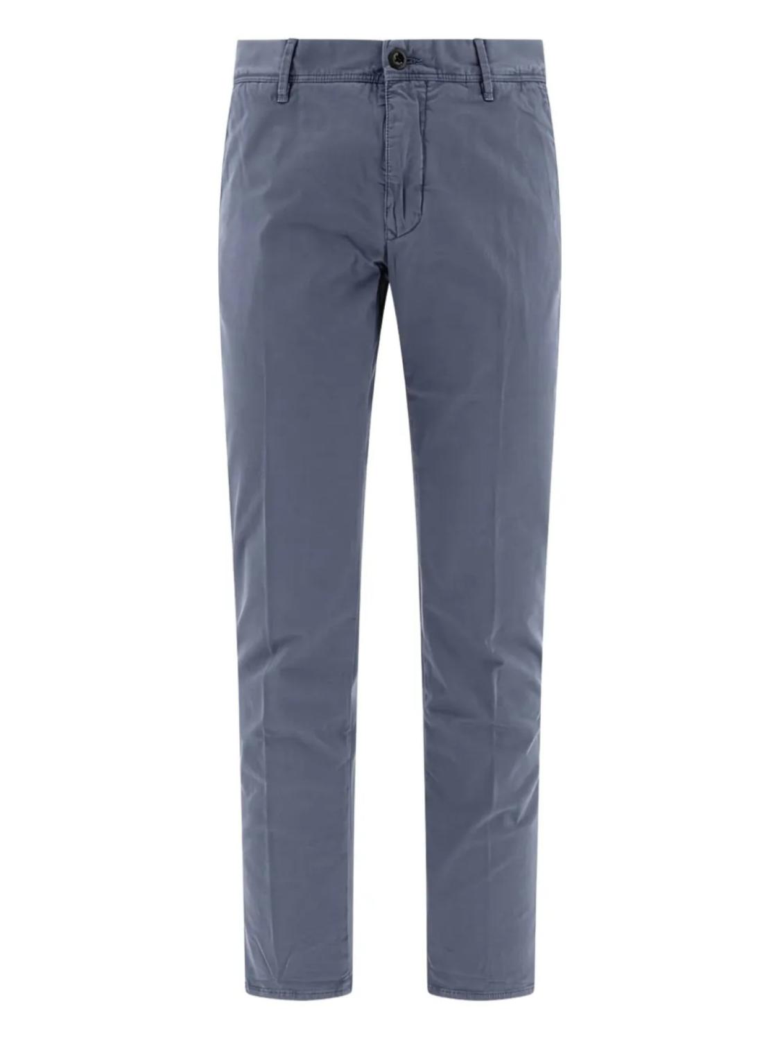 

Брюки Incotex с застежкой на пуговицы, синий