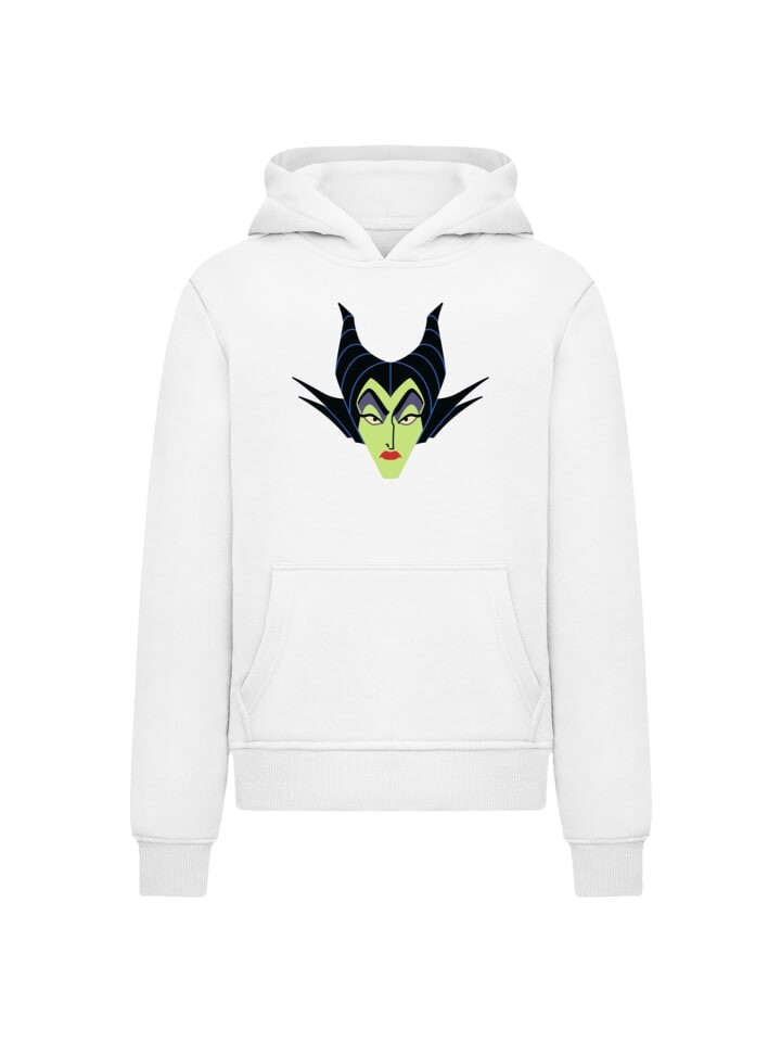 

Пуловер F4NT4STIC Hoodie Disney Bösewichte Maleficent Face, белый