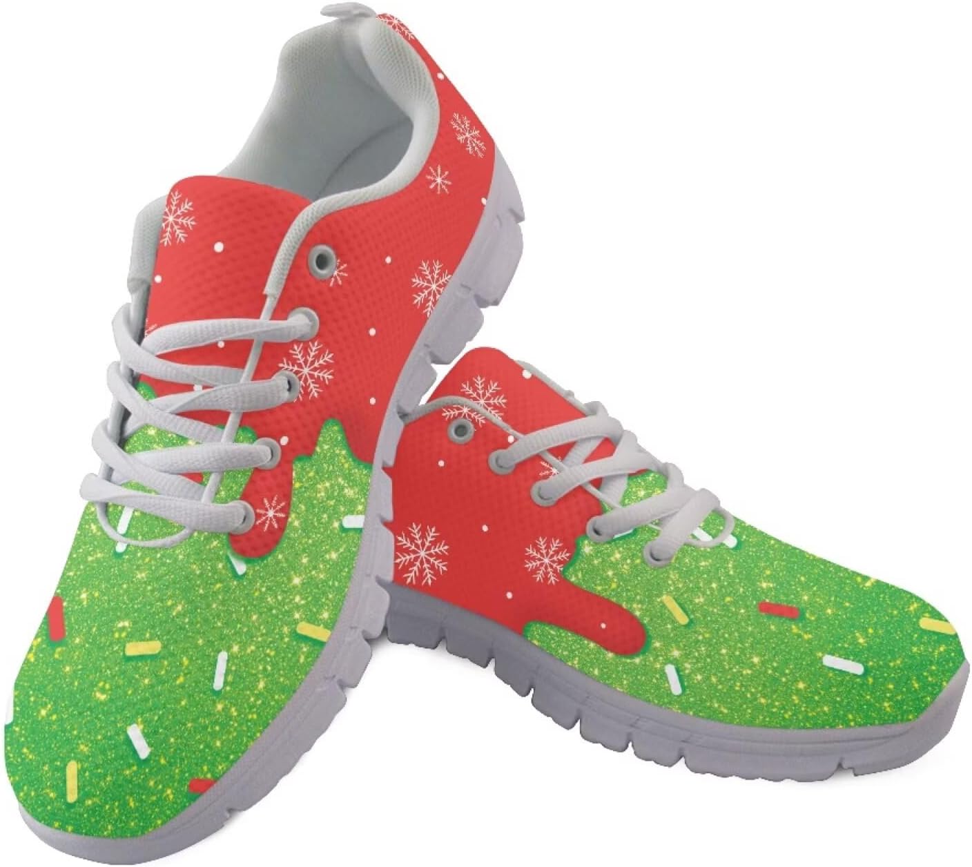 

Мужские повседневные кроссовки PinUp Angel из легкой дышащей сетчатой ткани для работы, путешествий и повседневных дел, красный/зеленый