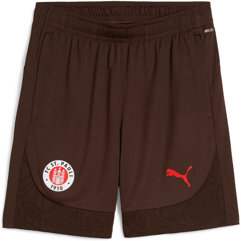 

Шорты тренировочные шорты fcsp Puma, цвет dark chocolate-puma red