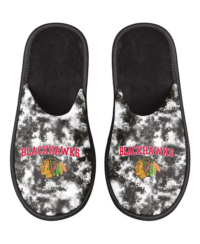 Женские тапочки Chicago Blackhawks с фирменным логотипом FOCO