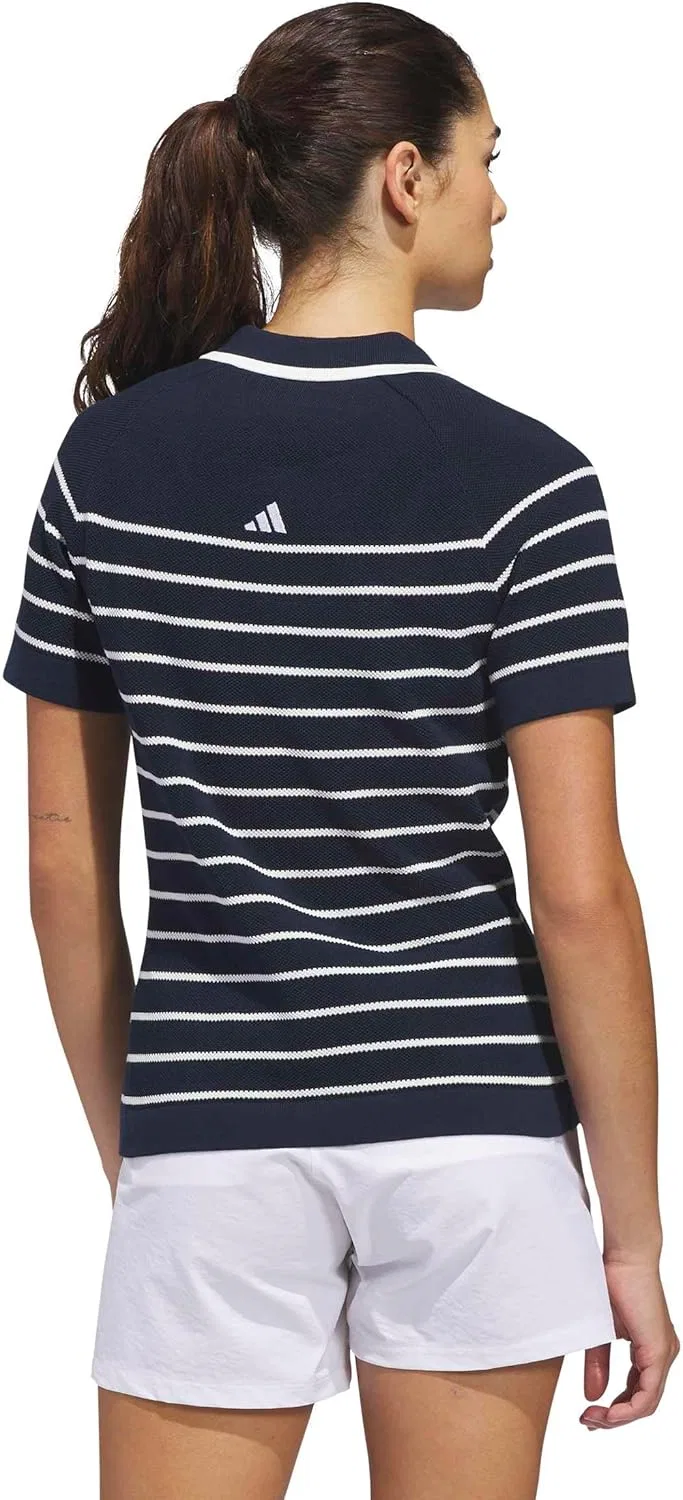 Пиксе женский поло adidas, Collegiate Navy — фото 3
