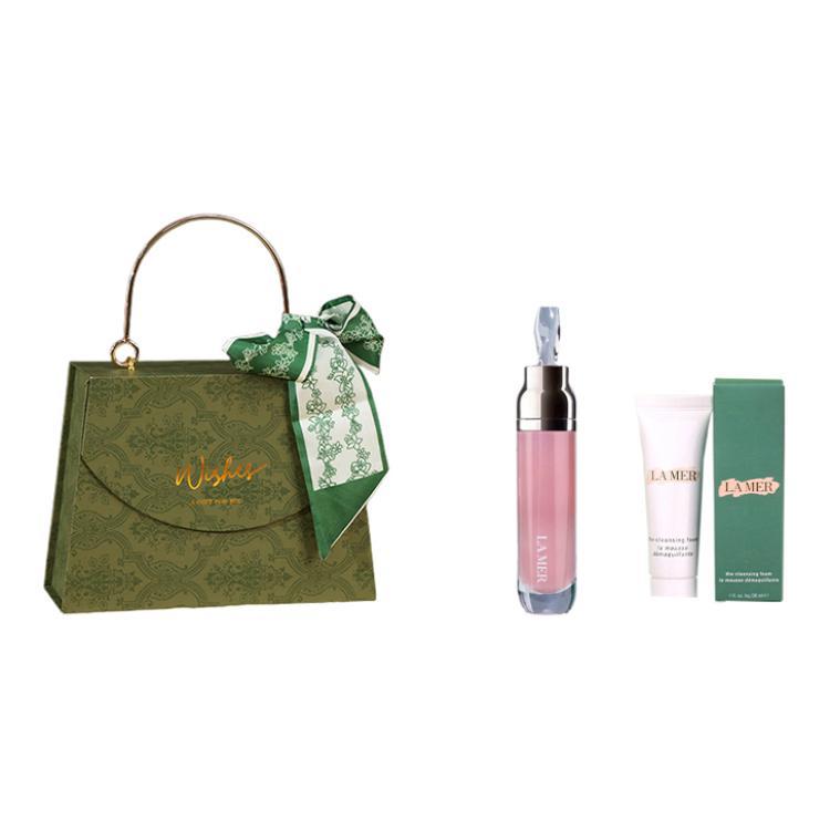 

Набор образцов Hailanzhimi Mori Style Box: двухкомпонентный набор увлажняющий, питательный и восстанавливающий блеск для губ 7мл+маска для губ 9г LA MER